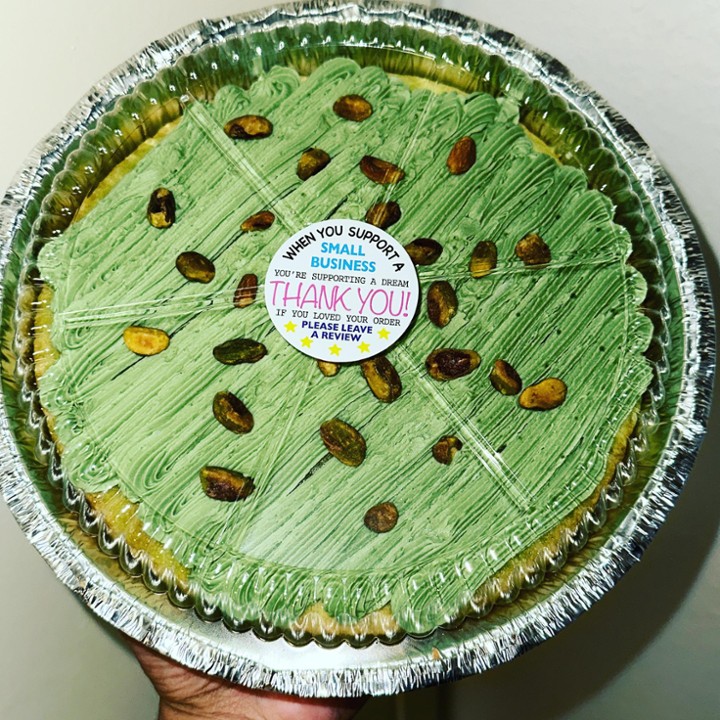 Pistachio cake 9’’ order 24 hours in advance