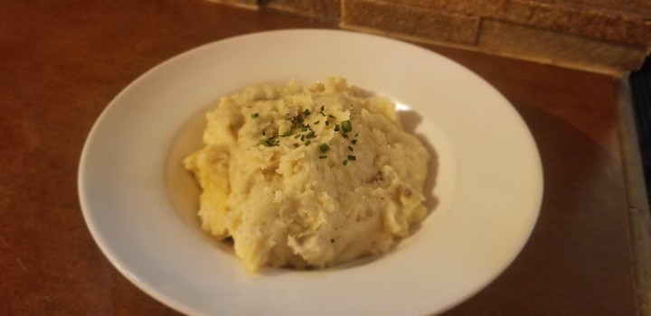 Brown Butter Mashed Idaho Potatoes (gf)(v)