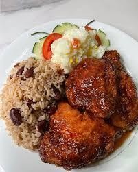 Fry Barbeque Chicken