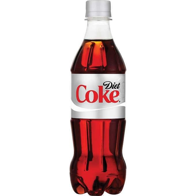 Diet Coke 16.9oz plastic bottle