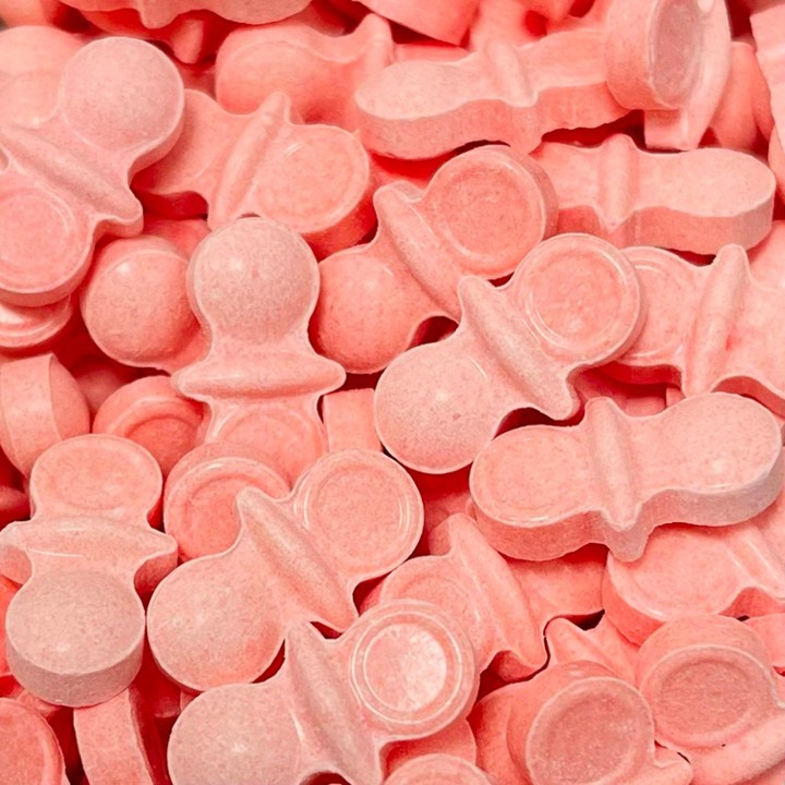 Pink Pressed Pacifier Candy