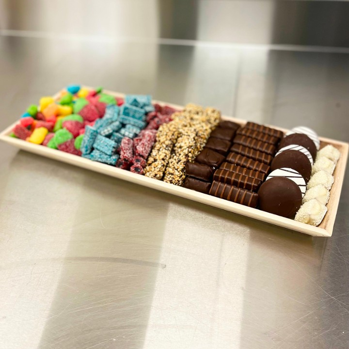50/50 Chocolate & Candy Tray