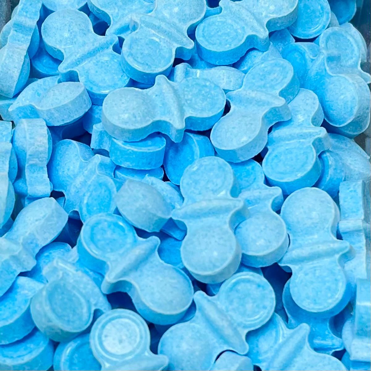 Blue Pressed Pacifier Candy