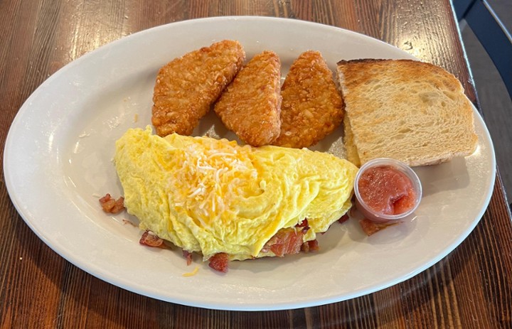 Bacon & Cheese Omelet