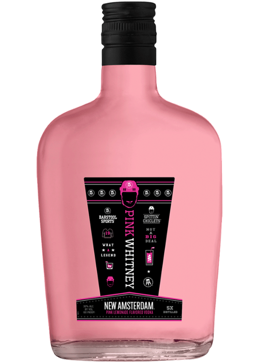 New Amsterdam Pink Whitney Vodka Flavored Vodka Unique Flavors | 375ml | California
