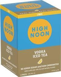 High Noon Lemon ice tea vodka 335ml 4pk