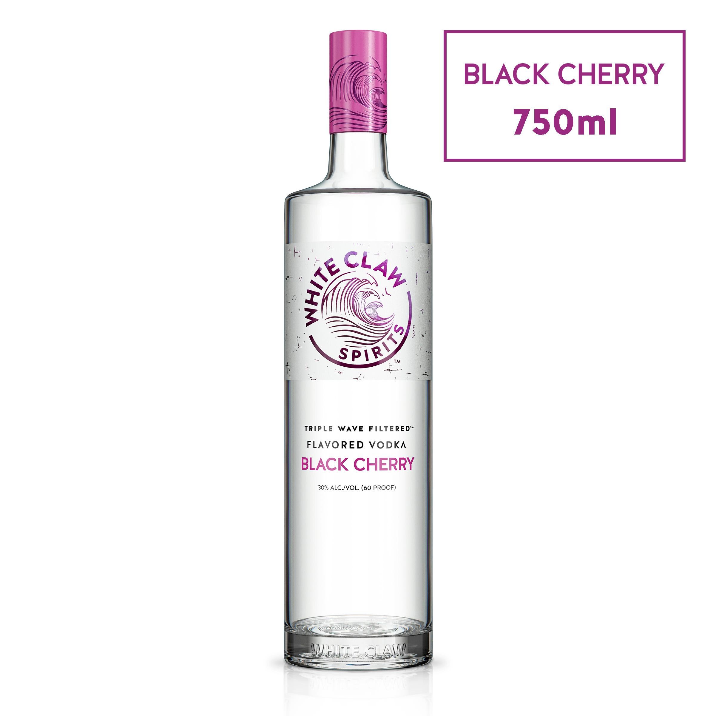 White Claw Spirits Premium Black Cherry Triple Wave Filtered Vodka 750ml