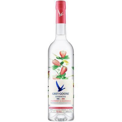 Grey Goose Essences Strawberry & Lemongrass Vodka 1L (60 Proof)
