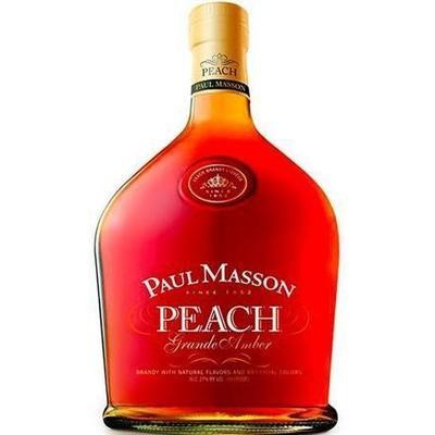 Paul Masson Peach Flavored Brandy Grande Amber 54 1.75l