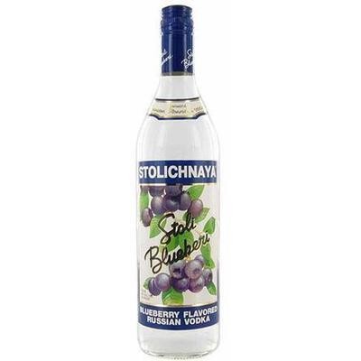 Stolichnaya Vodka Blueberi 1.75L
