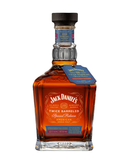 Jack Daniel's Twice Barreled 2022 Special Release Tennessee Whiskey - 700ml Bottle