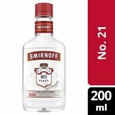 Smirnoff No. 21 80 Proof Vodka Bottle (200 ml)