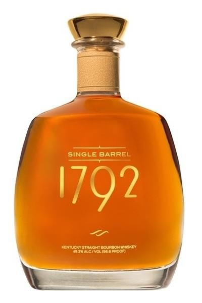 1792 Single Barrel Bourbon Kentucky Straight Bourbon Whiskey