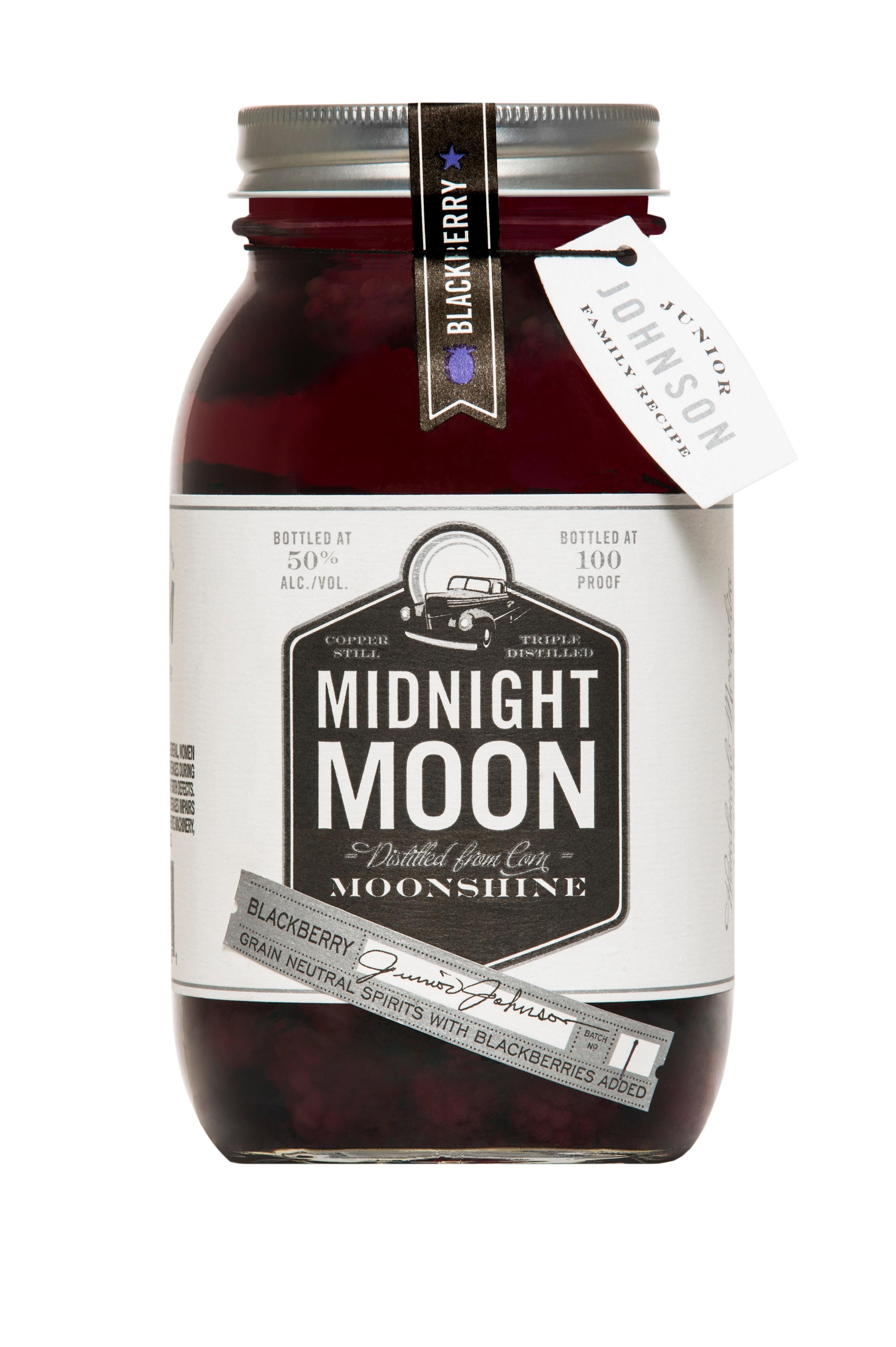 Midnight Moon Blackberry Moonshine White Whiskey - 750ml Bottle
