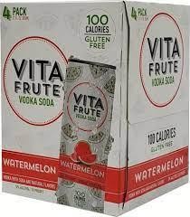 Vitafrute Watermelon Vodka Soda Cans (335 ml x 4 ct)