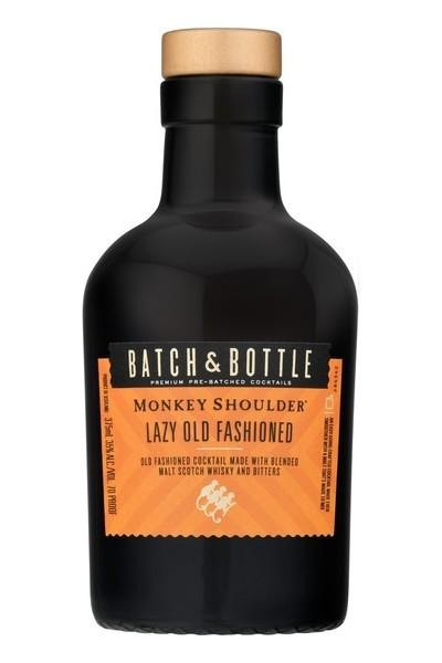 Batch & Bottle Monkey Shoulder Lazy Old Fashioned Ready to Drink Cocktail Ready-to-drink - 375ml Bottle