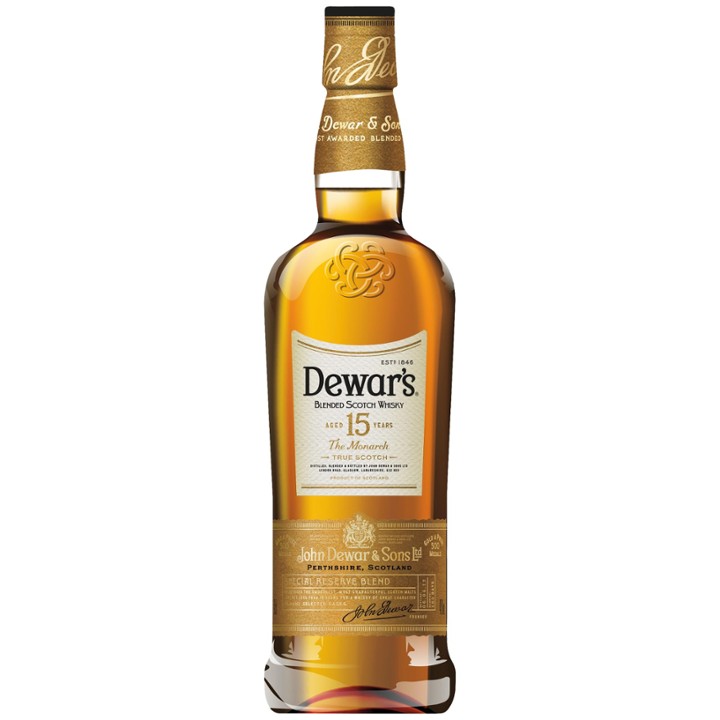 Dewar's 15 Year the Monarch Blended Scotch Whisky - 750ml Bottle