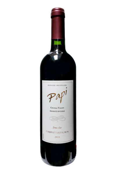 Papi Cabernet Sauvignon Demi-Sec - Red Wine from Chile - 1.5l Bottle
