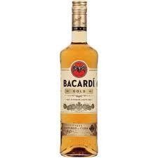 Bacardi 80 Proof Gold Rum Bottle (1 L)