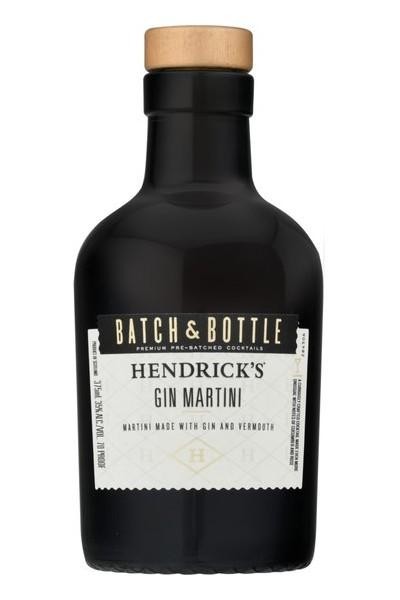 Batch & Bottle Hendricks Gin Martini Ready to Drink Cocktail Ready-to-drink - 375ml Bottle