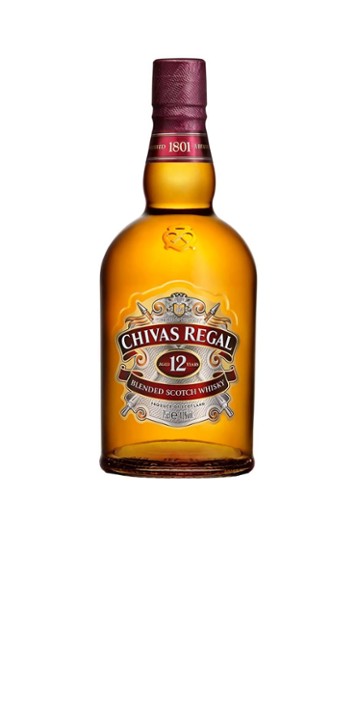 Chivas Regal 12 Year Scotch Whisky - 750ml Bottle