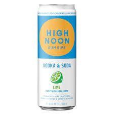High Noon Sun Sips Lime Vodka Hard Seltzer Can (355 ml)