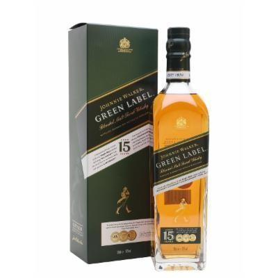 Johnnie Walker Green Label Blended Malt Scotch Whisky - 750ml Bottle