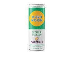 High Noon Passionfruit Hard Seltzer Tequila Can (12 oz)4pk