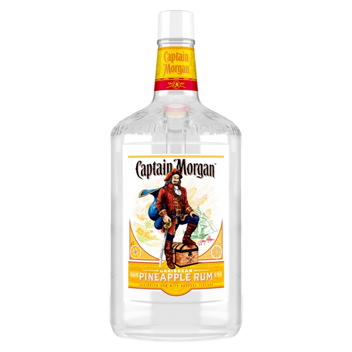 Captain Morgan Pineapple Rum, 1.75 L (70 Proof)