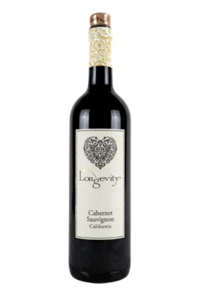 Longevity Cabernet Sauvignon - Red Wine from California - 750ml Bottle
