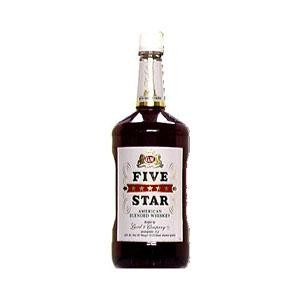 5 Star Whiskey, 1.75 L