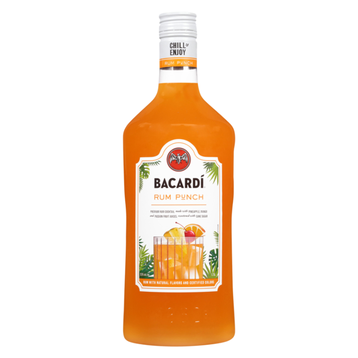 Bacardi BACARD Ready-to-Drink Rum Punch Flavored - 1.75l Bottle