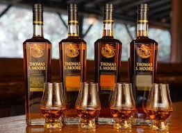 Thomas S. Moore Cognac Cask Finished Bourbon Whiskey (750 ml)