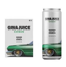 Gin And Juice By Dre And Snoop citrus -4pk (Copy)