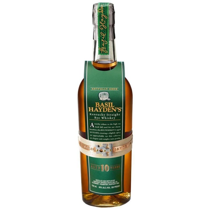 Basil Hayden 10 Year Rye Whiskey