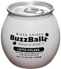 BuzzBallz Cocktails Lotta Colada Pina Ready-to-drink - 200ml Bottle