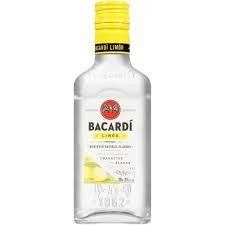 Bacardi Limon Citrus Rum Bottle (375 ml)