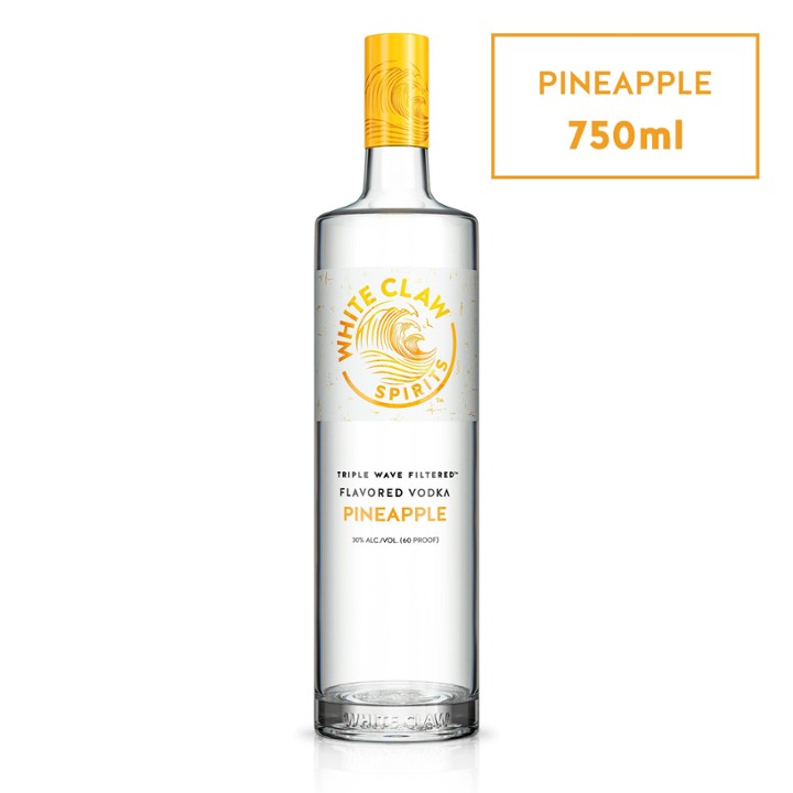 White Claw Spirits Pineapple Flavored Vodka - 750ml Bottle