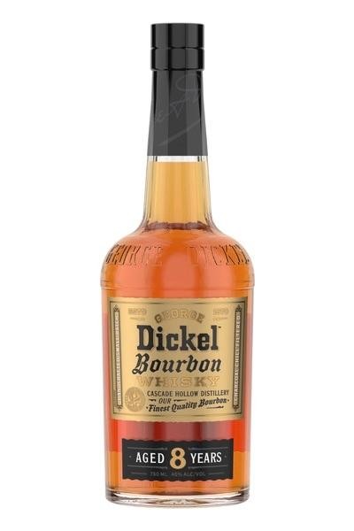 George Dickel Bourbon Whisky Aged 8 Years - 750ml Bottle