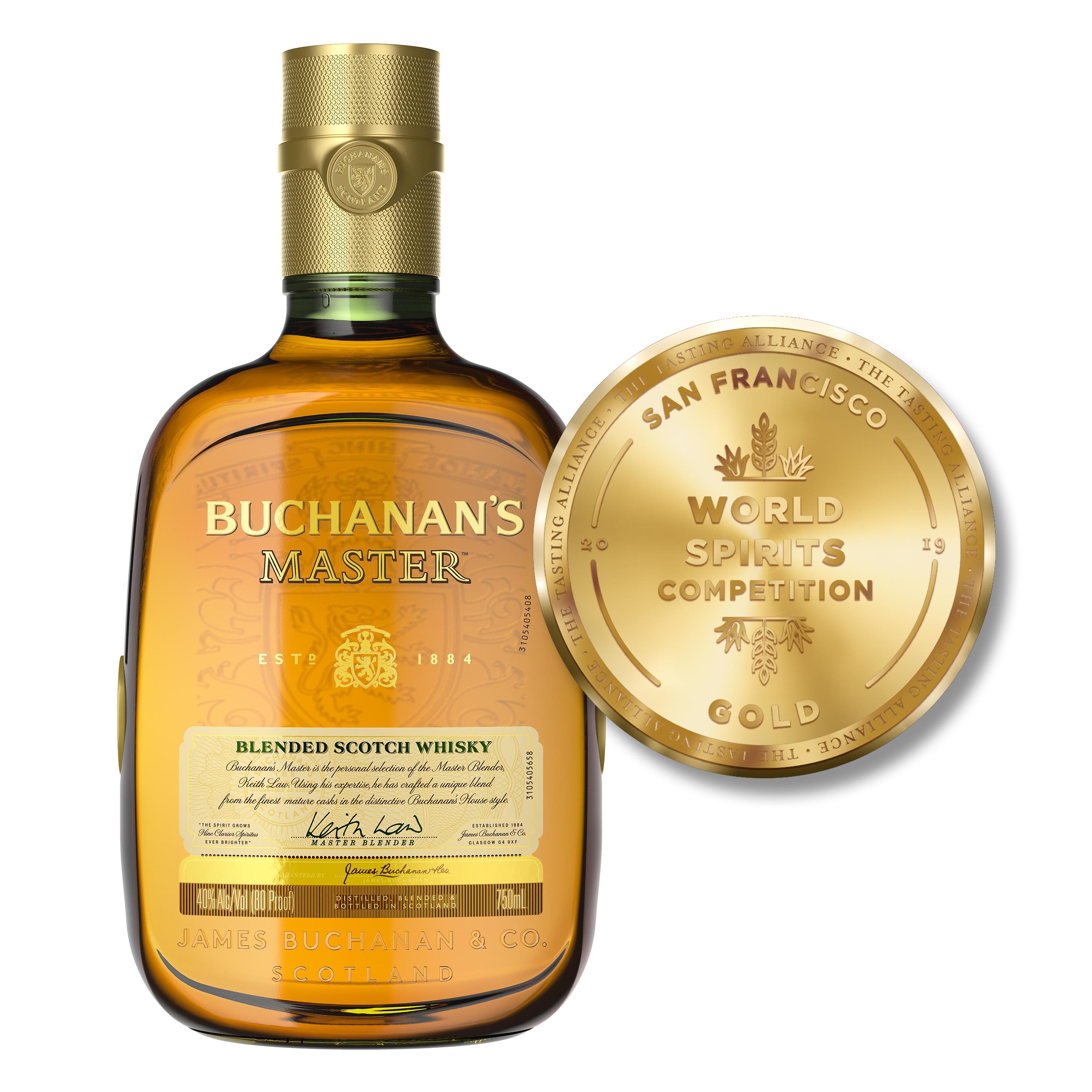 Buchanan's Master Blended Scotch Whisky - 750ml Bottle