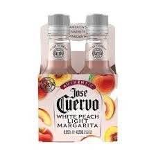 Jose Cuervo White Peach Light Margarita Bottles ( 200 ml x 4 ct)