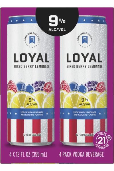 Loyal Rtd Cocktail Wild Berry Lemonade 12oz