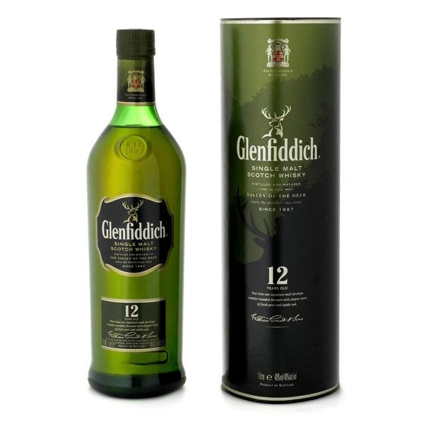 Glenfiddich 12 Scotch Whisky, 750 ML