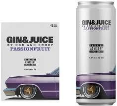 Gin And Juice By Dre And Snoop passion fruit -4pk