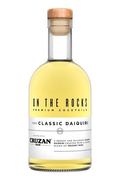 On the Rocks Cruzan Rum the Classic Daiquiri Cocktail Ready-to-drink - 375ml Bottle