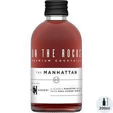 On The Rocks Basil Hayden Manhattan RTD Cocktail Bottle (200 ml)