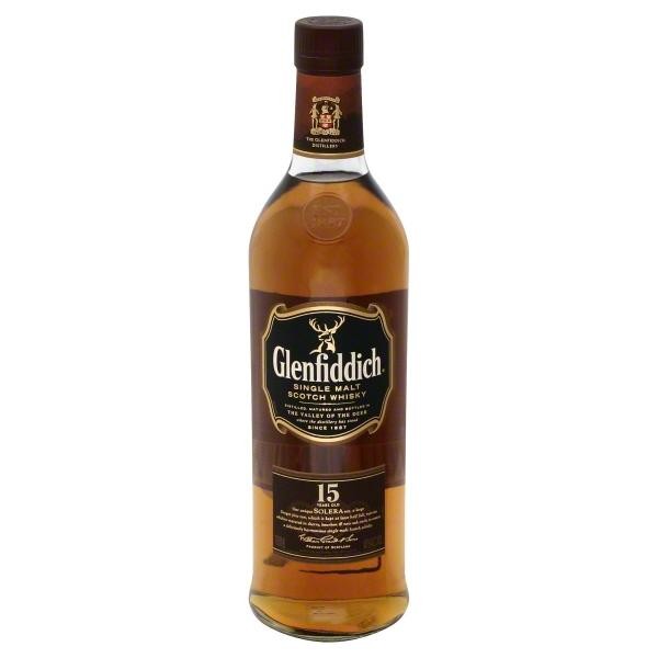 Glenfiddich 15 Solera Reserve Whiskey - 750ml Bottle