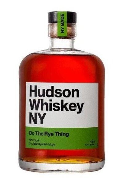 Hudson NY Straight Rye Whiskey - Do the Rye Thing Straight Rye - 750ml Bottle