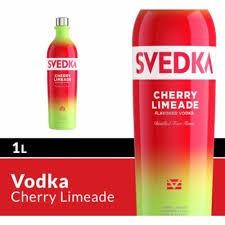 Svedka Cherry Limeade Flavored Vodka Bottle (1 L)