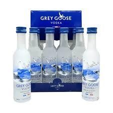Grey Goose Vodka Bottles (50 ml x 12 ct)